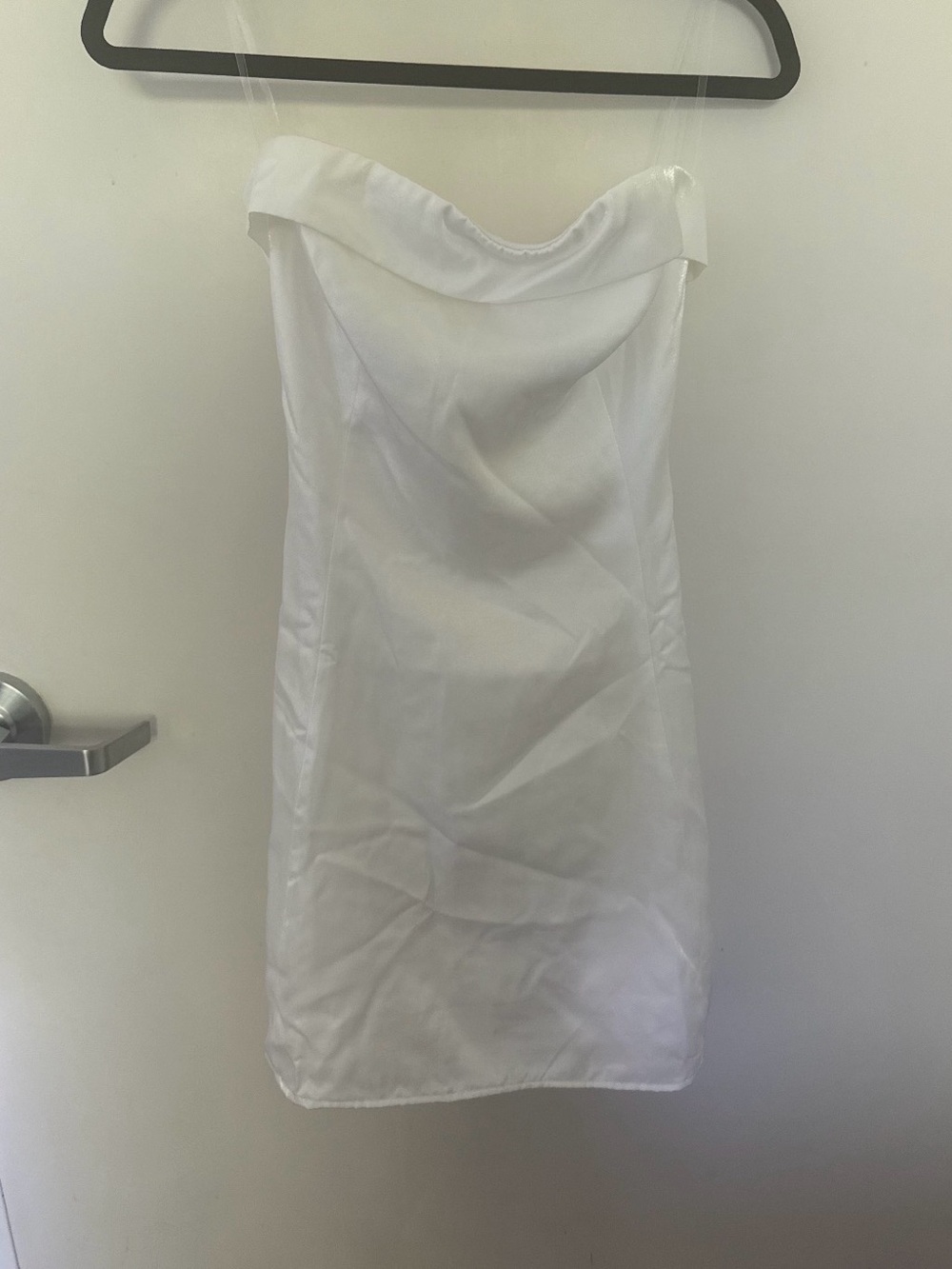Windsor White Strapless Mini Dress